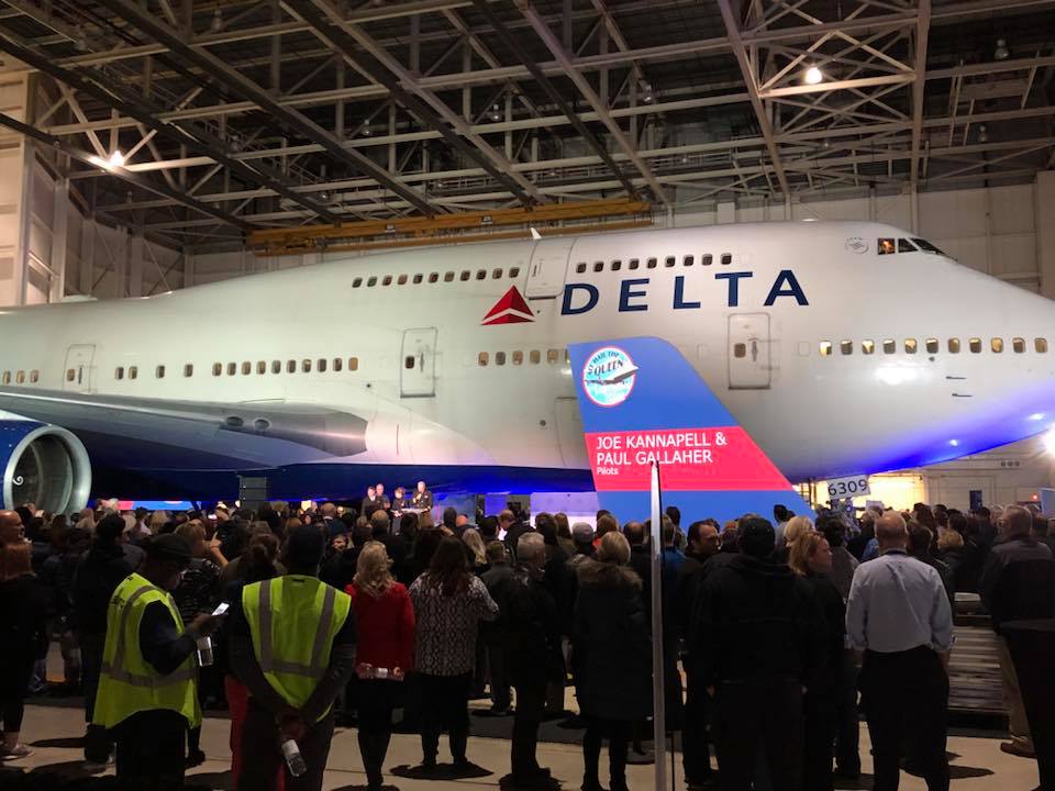 Delta Airlines’ B747 Farewell Tour