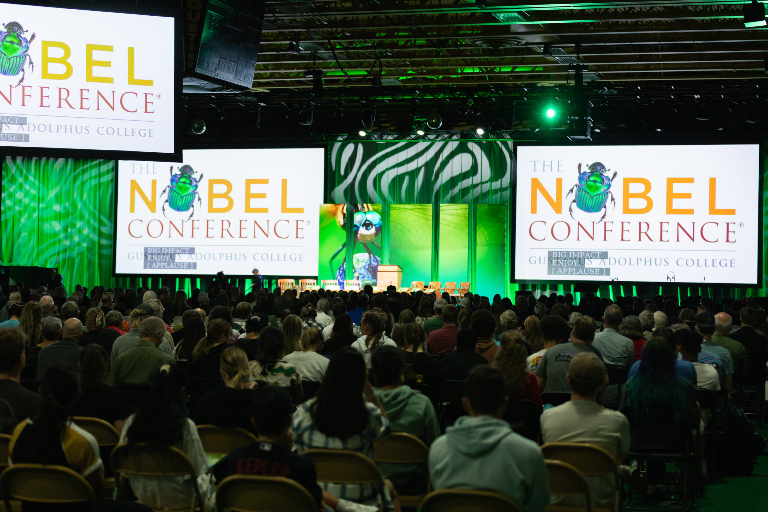 Heroic Productions Delivers Audiovisual to Gustavus Adolphus College’s Nobel Conference