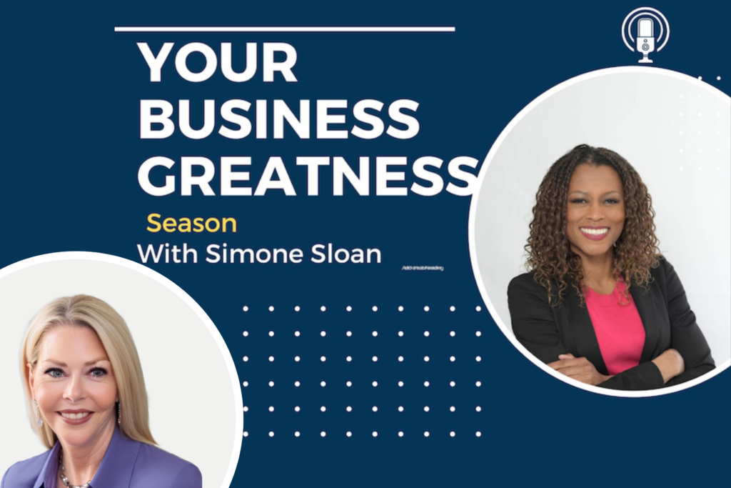 Your Business Greatness Podcast with Kitty Hart and Simone Sloan on Brand Experience